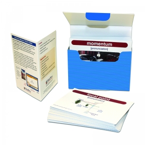 Physical Science Vocabulary Builder Flash Card Set, Middle School