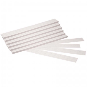 Sentence Strips, White, 1-1/2" Ruled, 3" x 24", 100 Strips Per Pack, 6 Packs