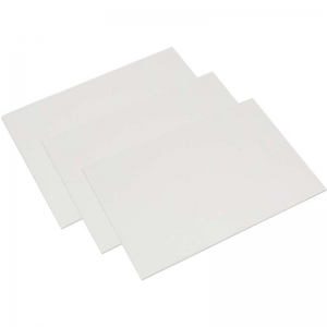 (3 Pk) Fingerpaint Paper 16x22 White 100 Sheets Per Pk
