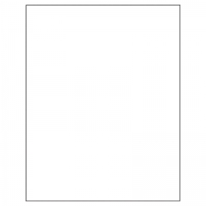 POSTER BOARD 18PT 22X28 WHITE 25CT   
