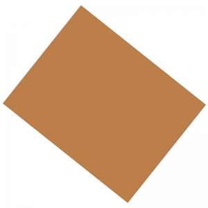 UCreate Coated Poster Board, Brown, 22" x 28", 25 Sheets