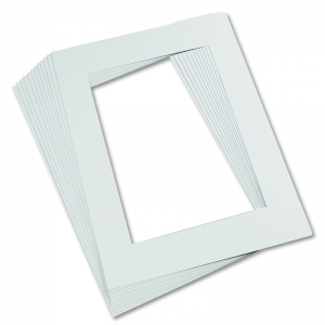MAT FRAMES WHITE FOR 9 X 12 ARTWORK 11.5 X 16.75 OUTSIDE DIMENSION