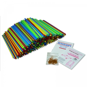 Colored Artstraw, 6mm Diameter, 15.5" Length, Pack of 900
