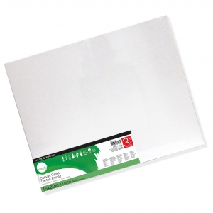 Simply White Canvas Panels Set, 16" x 20", 3-Pack