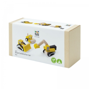 Wooden Road Construction Playset