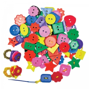 Roylco Super Value Bright Buttons, 2 lbs.