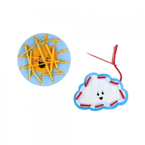 Take-Home Weather Lacing Cards, Set of 24