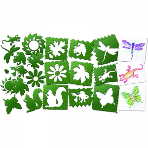 Nature Stencils, Pack of 10