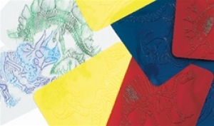 Dinosaur Rubbing Plates, Pack of 6