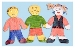 Wee Kid Fingerpaint Paper Shape, 7-1/2 X 12, 36 Per Pack, 3 Packs