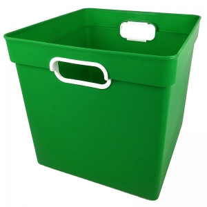 Cube Bin Green 