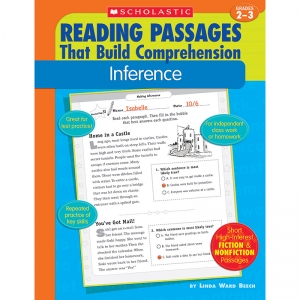 Comprehension Inference Book Reading Passages That Build