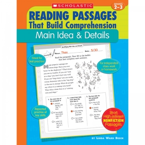 Comprehension Main Idea & Details Reading Passages That Build