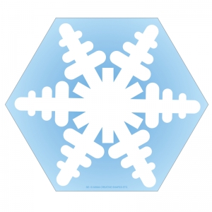 Notepad, Snowflake, Large, 5" x 7", 50 Sheets