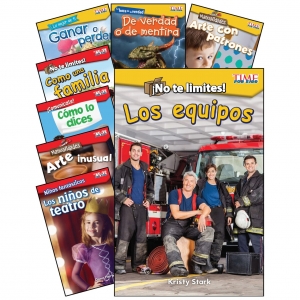 Social Studies/lang Arts Spanish Gr K-1 8 Book Set Time For Kids
