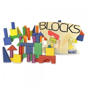 Sensory Builder Blocks, Set of 50