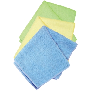 Microfiber Detailing Towels, 14" x 14", Pack of 3
