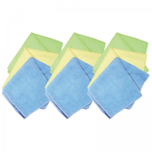 Microfiber Detailing Towels, 14" x 14", 3 Per Pack, 3 Packs