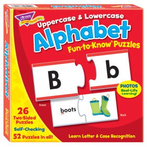 (3 Ea) Fun To Know Puzzles Uppercas