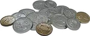 Play Money: Assorted Coins, Pack of 6