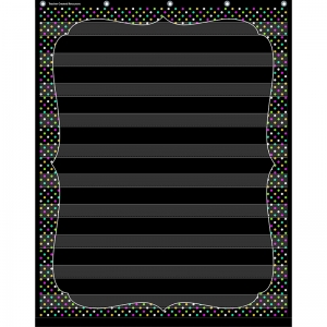 Chalkboard Brights 10 Pocket Chart