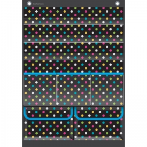 Chalkboard Brights Place Value Pocket Chart