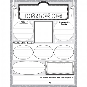 Who Inspires Me Poster Pack, Pack of 32