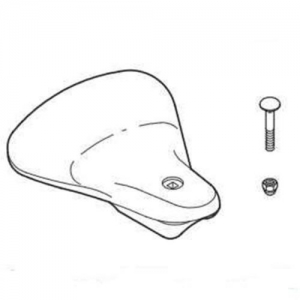 Winther Spare Part: Seat with Bolt, Mini Viking