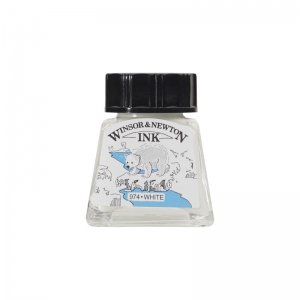 Draw Ink 14ml bottle - White