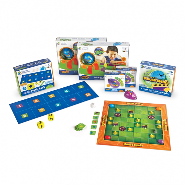 Code Go Robot Mouse Classroom Set | LEARNING-RESOURCES | LER2862