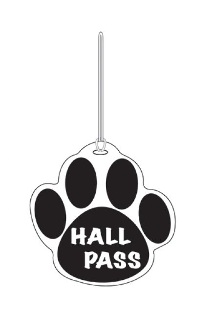 BLACK PAW HALL PASS 4 X 4 
