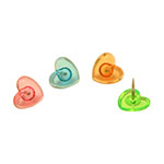 FANCY PUSH PINS HEARTS 