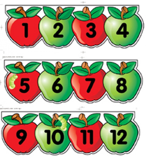 MINI BB SET APPLES NUMBER LINE 