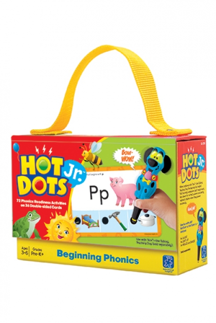HOT DOTS JR CARDS BEGINNING PHONICS 