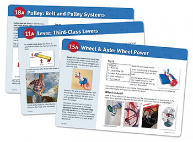 SIMPLE MACHINES ACTIVITY CARDS SET 