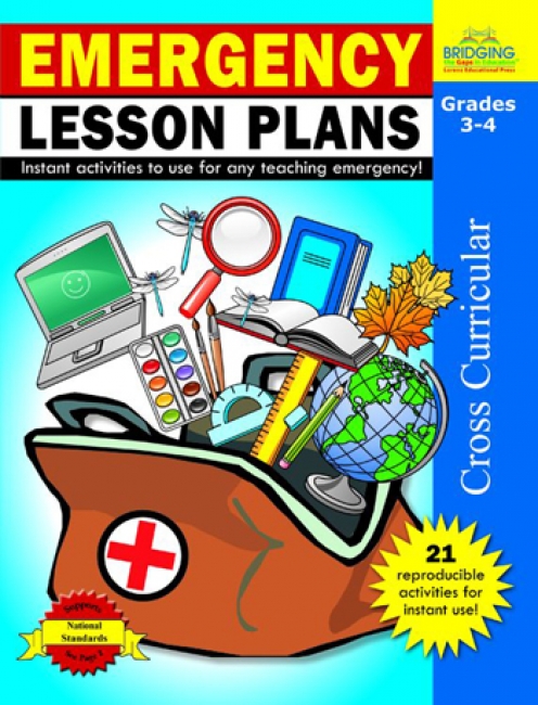 EMERGENCY LESSON PLANS GR 3-4 