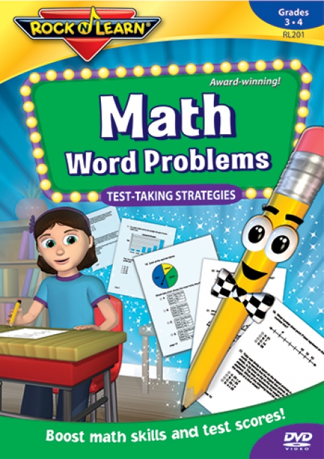 MATH WORD PROBLEMS TEST TAKING  STRATEGIES DVD