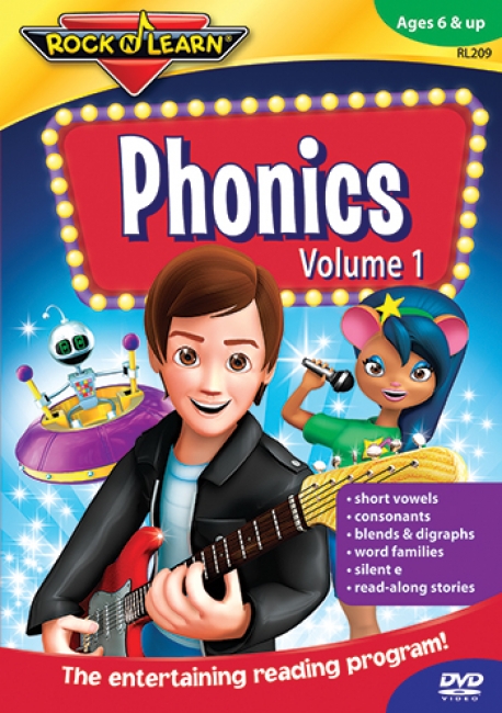 PHONICS VOLUME 1 DVD 