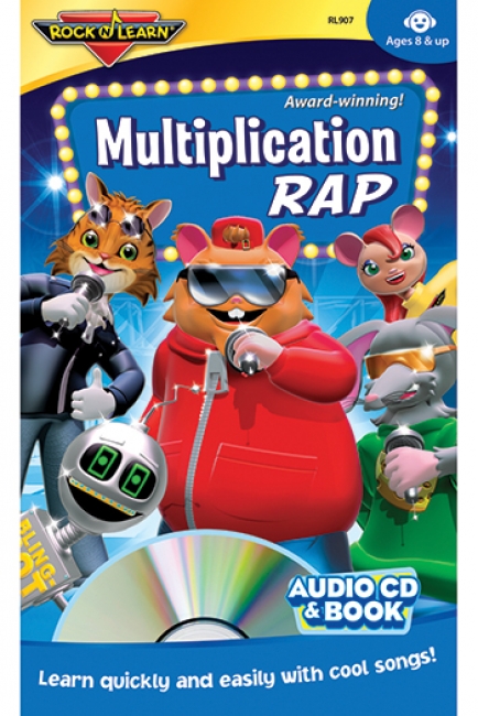 MULTIPLICATION RAP CD & BOOK 