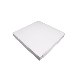 Lock-Corner Pizza Boxes, 16 x 16 x 1.88, White, Paper, 100/Carton