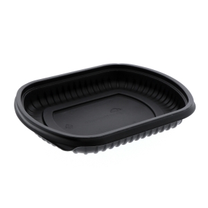 Medium 16oz Black Tray Meal Master                                    