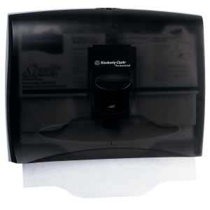 Personal Seat Cover Dispenser Smoke / Grey Plastic