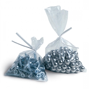 11" x 15" LDPE 1.5 mil     Clear , Flat Bag