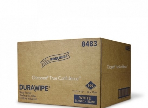 Durawipe Shop Towel White Heavy Duty 13.5x15 Flat