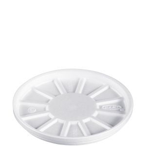 Foam Vented Lid White