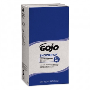 Gojo Shower Up Soap & Shampoo 5000 ml refills   Rose