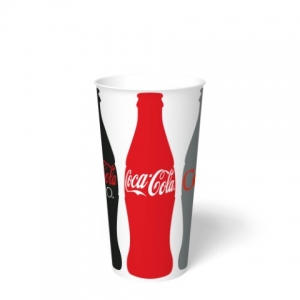 22oz Paper Cold Cup "Coke Diet Coke"