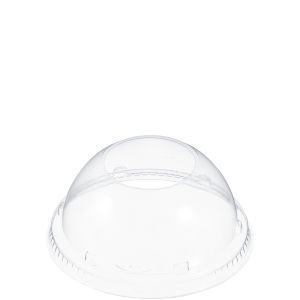 Dome w/ Hole Lid Clear                                    