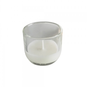 Traditional Wax candle Petite White   5 hours
