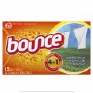 Bounce Fabric Softener Dryer Sheets 15 Per Pack Outdoor Fresh Scent